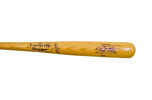 2012 Josh Hamilton 4 Home Run Game Signed Commemorative bat (MLB Auth)